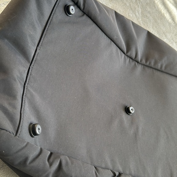 🎯NWT Ted Baker London Plier Nylon Holdall Duffle Bag Black Gray - Picture 13 of 16